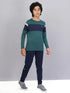 Boys Colorblock Slim Fit Crew Neck T-shirt with DOUBLE COOL