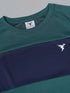 Boys Colorblock Slim Fit Crew Neck T-shirt with DOUBLE COOL