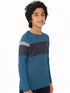 Boys Colorblock Slim Fit Crew Neck T-shirt with DOUBLE COOL
