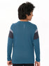 Boys Colorblock Slim Fit Crew Neck T-shirt with DOUBLE COOL