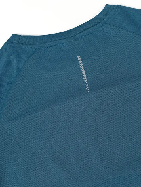 Boys Colorblock Slim Fit Crew Neck T-shirt with DOUBLE COOL