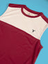 Boys Colorblock Slim Fit Round Neck T-shirt with TECHNO COOL+