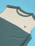 Boys Colorblock Slim Fit Round Neck T-shirt with TECHNO COOL+