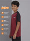 Boys Colorblock Slim Fit Crew Neck T-shirt with TECHNO COOL+