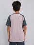 Boys Colorblock Slim Fit Crew Neck T-shirt with TECHNO COOL+