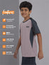 Boys Colorblock Slim Fit Crew Neck T-shirt with TECHNO COOL+
