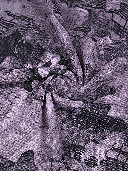 Boys Printed Slim Fit Round Neck Sports T-shirt with TECHNOCOOL+