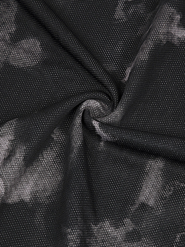 Boys Printed Slim Fit Round Neck Sports T-shirt with TECHNOCOOL+