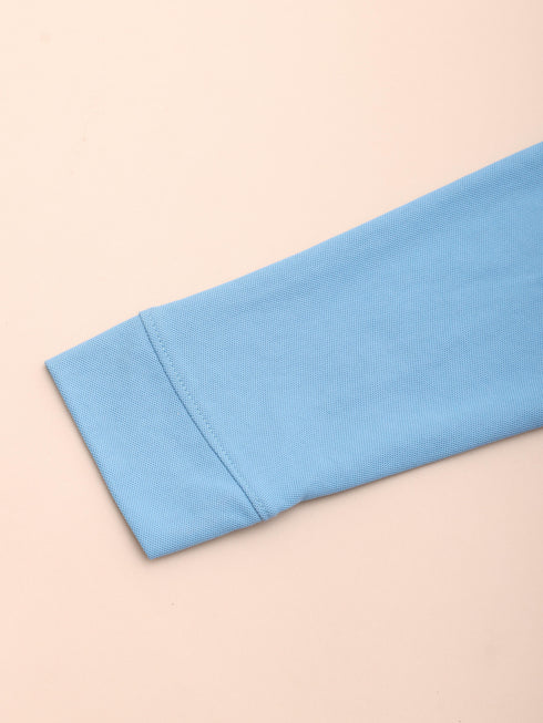 Boys Printed Slim Fit Polo T-shirt with MATPIQ