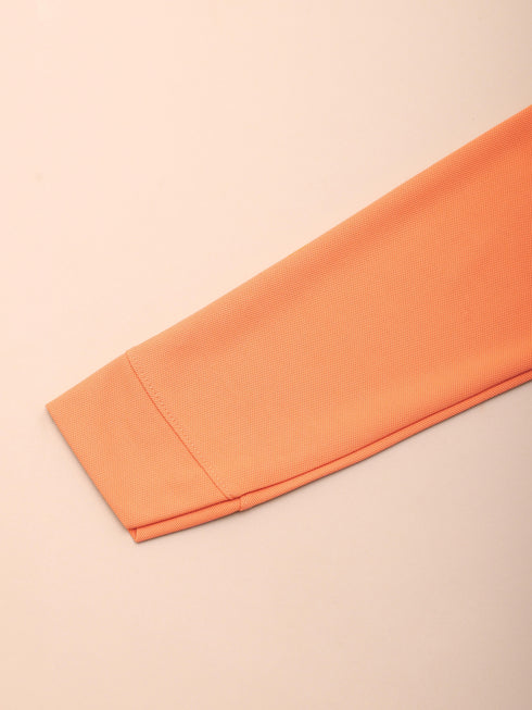 Boys Printed Slim Fit Polo T-shirt with MATPIQ