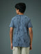 Boys Self Design Slim Fit Crew Neck T-shirt with DOUBLE COOL
