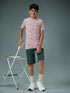 Boys Self Design Slim Fit Crew Neck T-shirt with DOUBLE COOL
