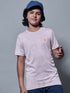 Boys Self Design Slim Fit Crew Neck T-shirt with DOUBLE COOL