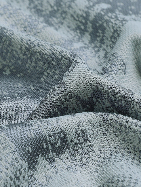 Boys Self Design Slim Fit Crew Neck T-shirt with DOUBLE COOL