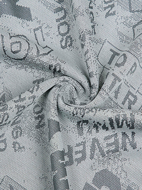 Boys Self Design Slim Fit Crew Neck T-shirt with DOUBLE COOL