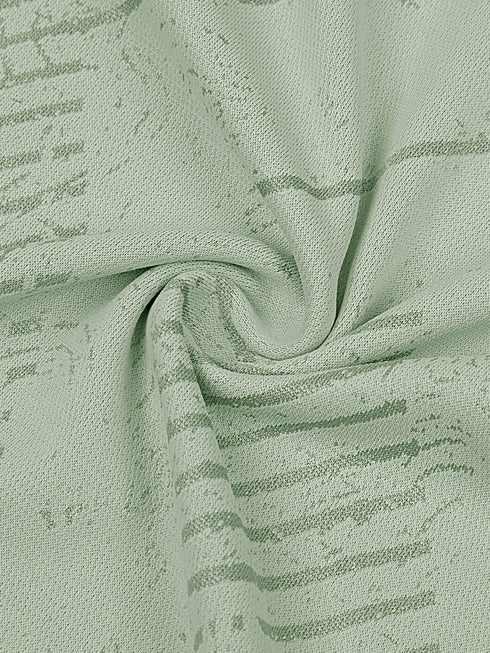 Boys Self Design Slim Fit Crew Neck T-shirt with DOUBLE COOL