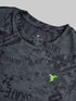Boys Self Design Slim Fit Crew Neck T-shirt with DOUBLE COOL