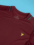 Boys Solid Slim Fit Round Neck T-shirt with TECHNOCOOL+