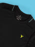 Boys Solid Slim Fit Round Neck T-shirt with TECHNOCOOL+