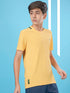 Boys Solid Slim Fit Round Neck T-shirt with TECHNOCOOL+