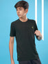Boys Solid Slim Fit Round Neck T-shirt with TECHNOCOOL+