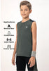 Boys Colorblock Slim Fit Crew Neck T-shirt with TECHNO COOL+