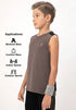 Boys Colorblock Slim Fit Crew Neck T-shirt with TECHNO COOL+