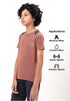 Boys Colorblock Slim Fit Crew Neck T-shirt with TECHNO COOL+