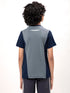 Boys Colorblock Slim Fit Crew Neck T-shirt with TECHNO COOL+