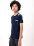 Boys Colorblock Slim Fit Crew Neck T-shirt with TECHNO COOL+