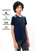 Boys Colorblock Slim Fit Crew Neck T-shirt with TECHNO COOL+