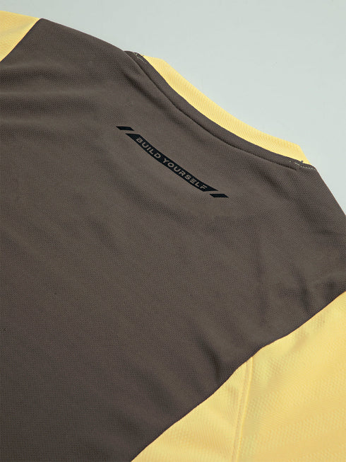 Boys Colorblock Slim Fit Crew Neck T-shirt with TECHNO COOL+