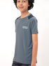 Boys Colorblock Slim Fit Crew Neck T-shirt with TECHNO COOL+