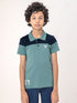 Boys Colorblock Slim Fit Polo T-shirt with TECHNOCOOL+