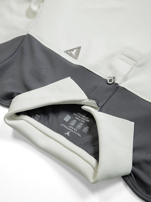 Boys Colorblock Slim Fit Polo T-shirt with TECHNOCOOL+