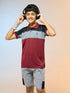 Boys Colorblock Slim Fit Polo Sports T-shirt with TECHNOCOOL+