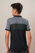 Boys Colorblock Slim Fit Polo Sports T-shirt with TECHNOCOOL+