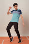 Boys Colorblock Slim Fit Polo Sports T-shirt with TECHNOCOOL+