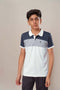 Boys Colorblock Slim Fit Polo Sports T-shirt with TECHNOCOOL+