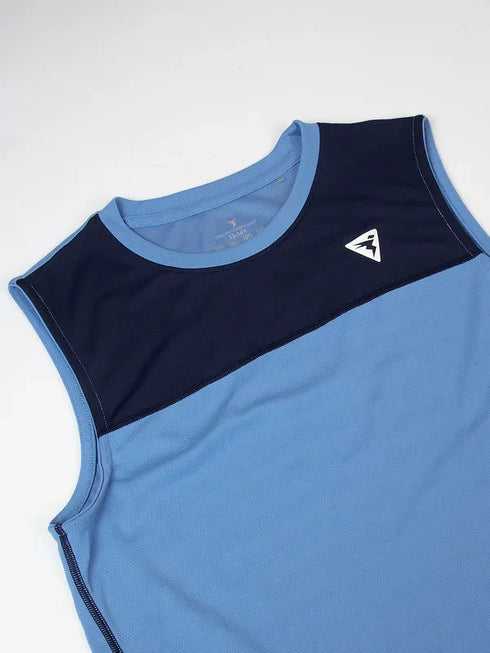 Boys Colorblock Slim Fit Crew Neck T-shirt with TECHNO GUARD