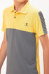 Boys Colorblock Slim Fit Polo T-shirt with TECHNO COOL+