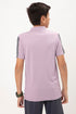 Boys Colorblock Slim Fit Polo T-shirt with TECHNO COOL+