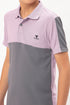 Boys Colorblock Slim Fit Polo T-shirt with TECHNO COOL+