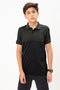 Boys Colorblock Slim Fit Polo T-shirt with TECHNO COOL+