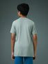 Boys Printed Slim Fit Round Neck Sports T-shirt with TECHNOCOOL+