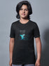 Boys Printed Slim Fit Round Neck Sports T-shirt with TECHNOCOOL+