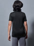 Boys Printed Slim Fit Round Neck Sports T-shirt with TECHNOCOOL+