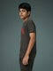 Boys Printed Slim Fit Round Neck Sports T-shirt with TECHNOCOOL+