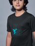 Boys Printed Slim Fit Round Neck Sports T-shirt with TECHNOCOOL+