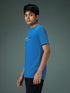 Boys Printed Slim Fit Round Neck Sports T-shirt with TECHNOCOOL+